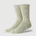 The Melange Crew Sock - Sage