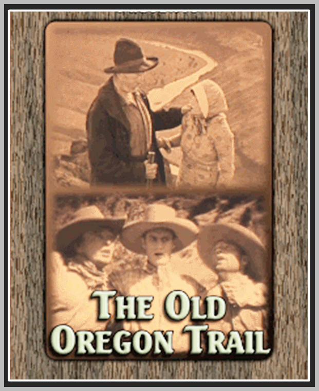 THE OLD OREGON TRAIL - 1928 - ART MIX - SILENT - RARE DVD
