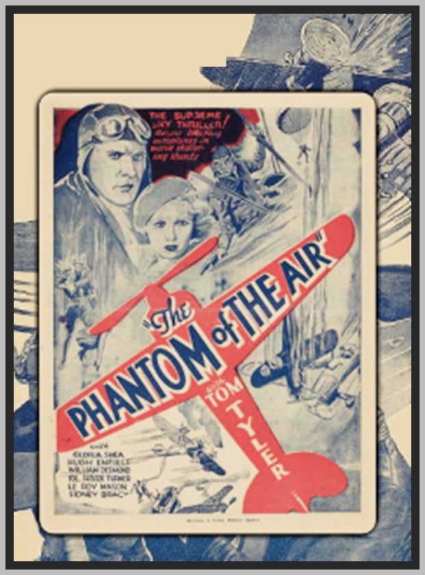 THE PHANTOM OF THE AIR - 1933 - TOM TYLER - RARE DVD