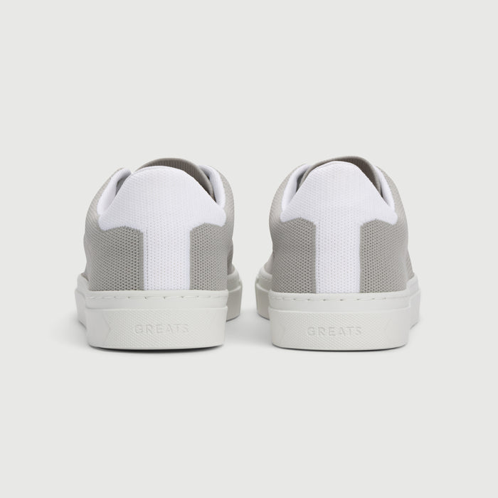 The Royale Knit 2.0 - Grey White