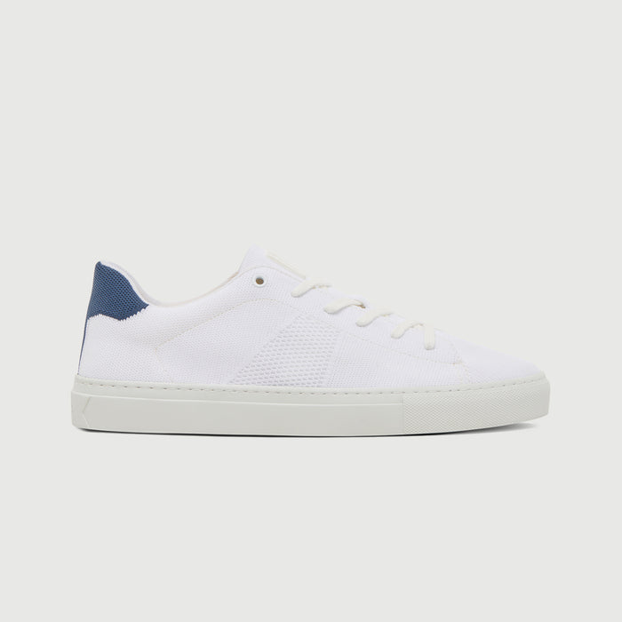 The Royale Knit 2.0 - White Navy