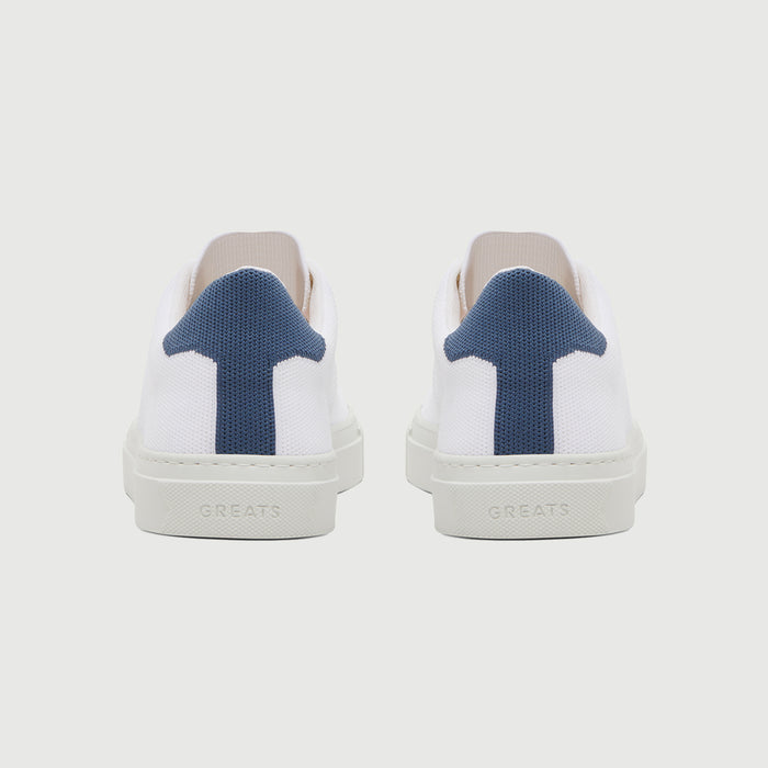 The Royale Knit 2.0 - White Navy
