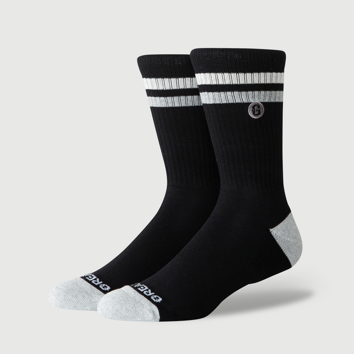 The Varsity Crew Sock - Nero