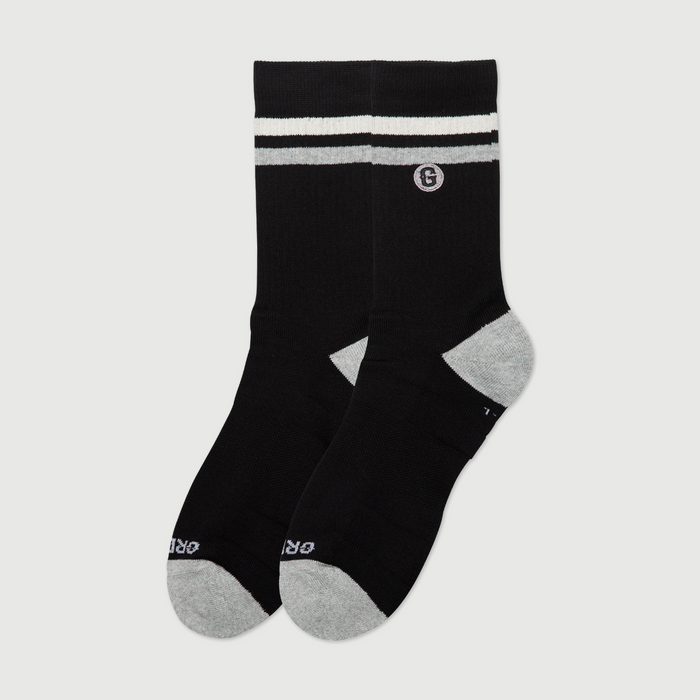 The Varsity Crew Sock - Nero