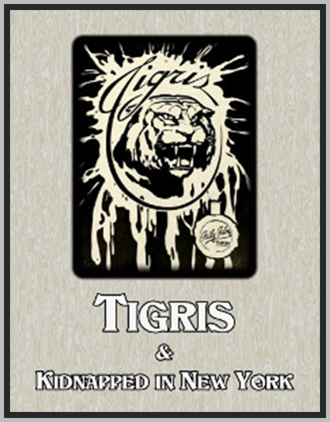 TIGRIS - KIDNAPPED IN NEW YORK - 1915 - ALEX BERNARD - SILENT - RARE DVD