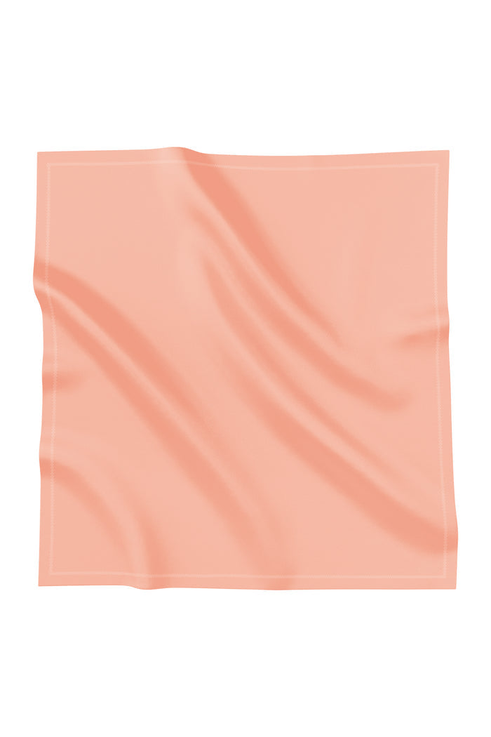 today's scarf in peach by buttonscarves