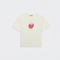 Brunch Tomato Baby Tee AWF in Cream cotton, main product image