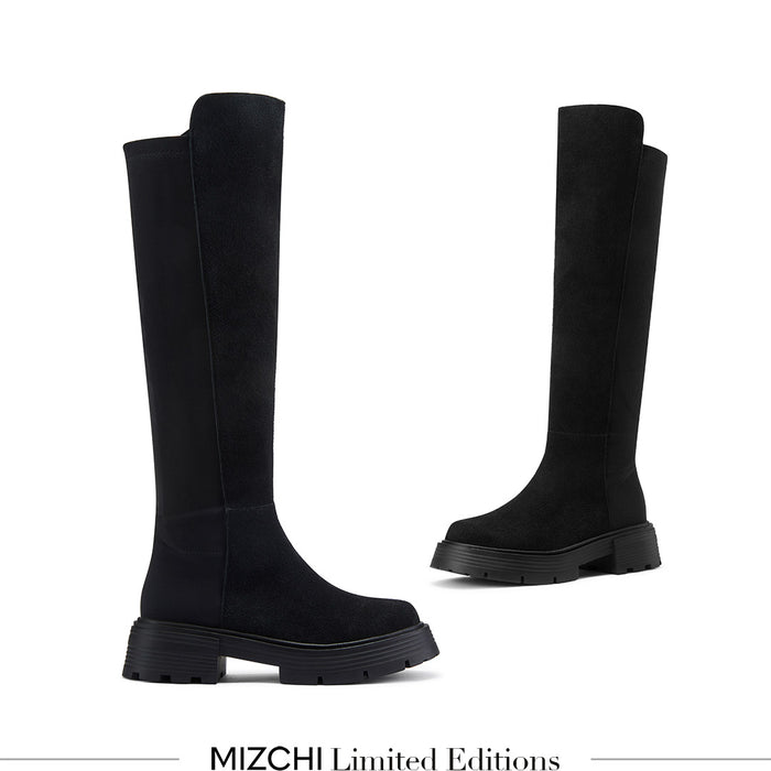 *UK 13 - ELECTRA - black, 4.5cm heel (production sample - wide fit calf)