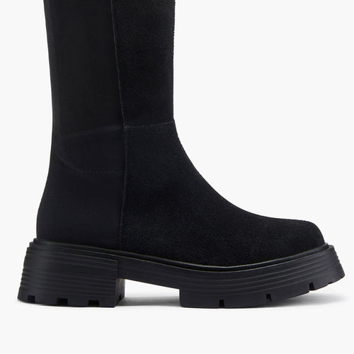 *UK 13 - ELECTRA - black, 4.5cm heel (production sample - wide fit calf)