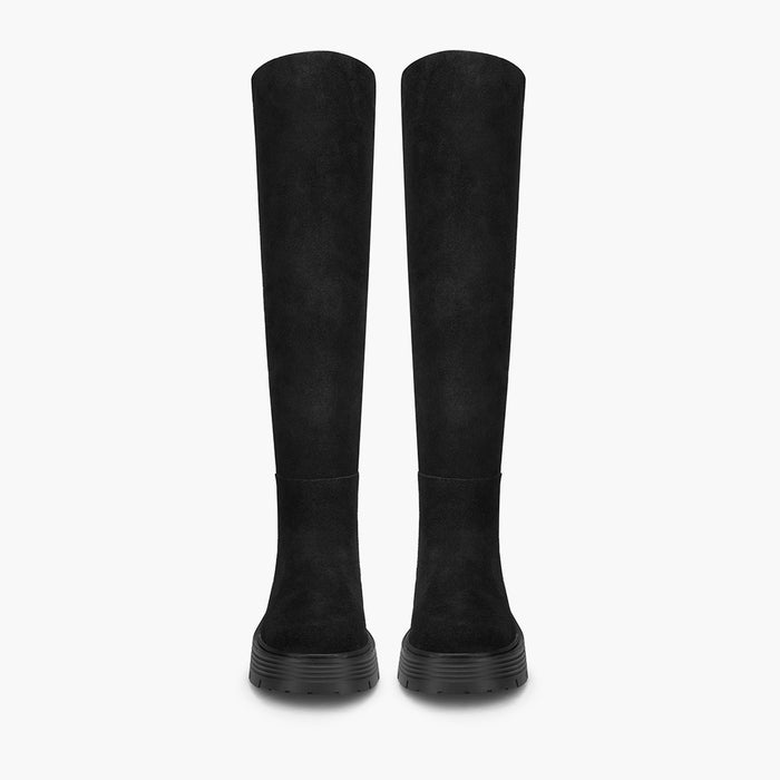 *UK 13 - ELECTRA - black, 4.5cm heel (production sample - wide fit calf)