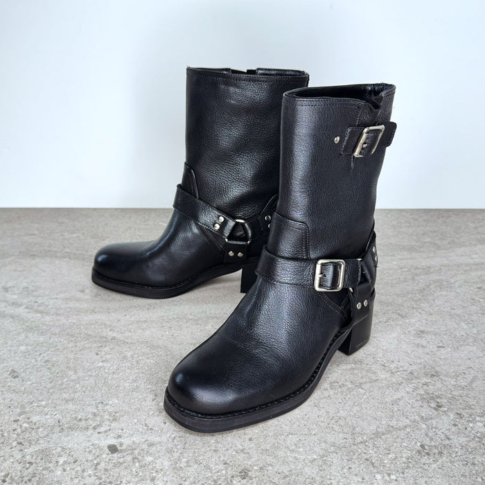 UK 2.5 - Gloria - biker boots (pre-production samples)