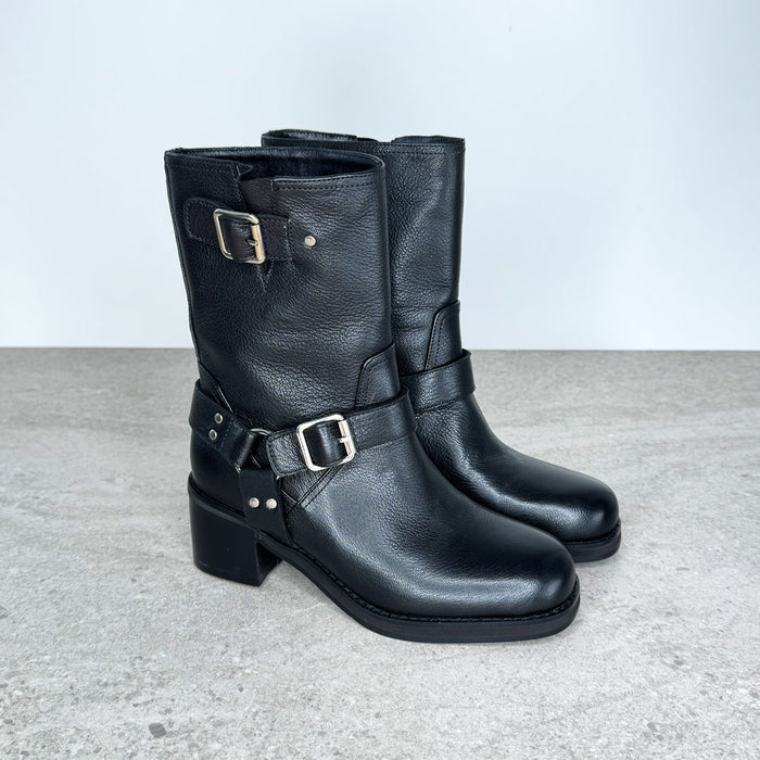 UK 2.5 - Gloria - biker boots (pre-production samples)