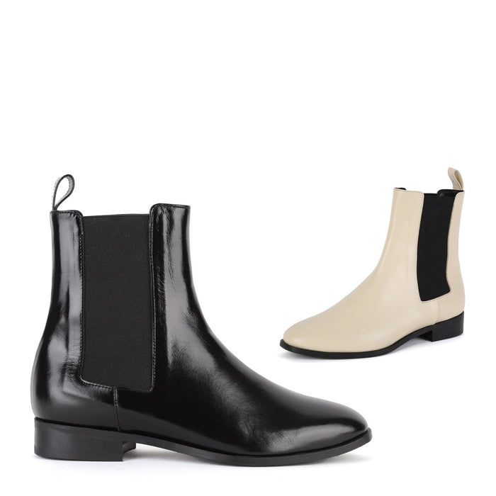*UK size 1 - MELADO - cream, 2cm heels