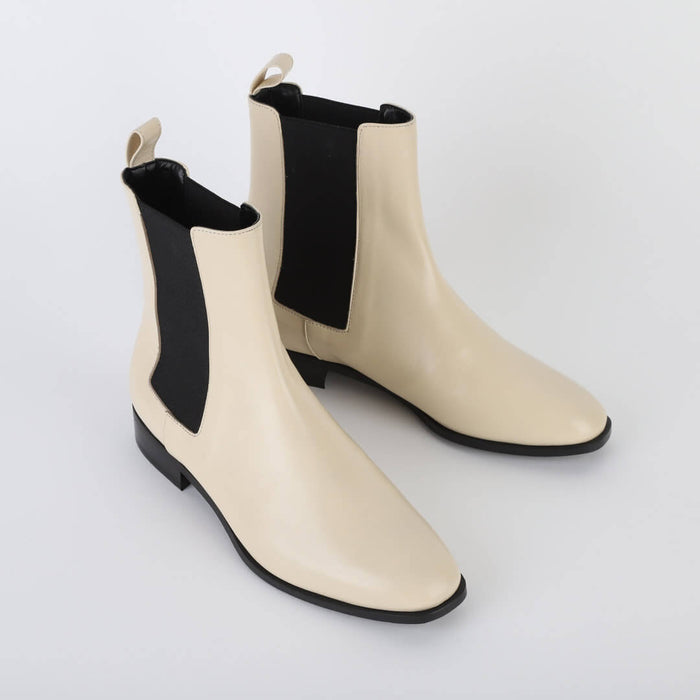*UK size 1 - MELADO - cream, 2cm heels