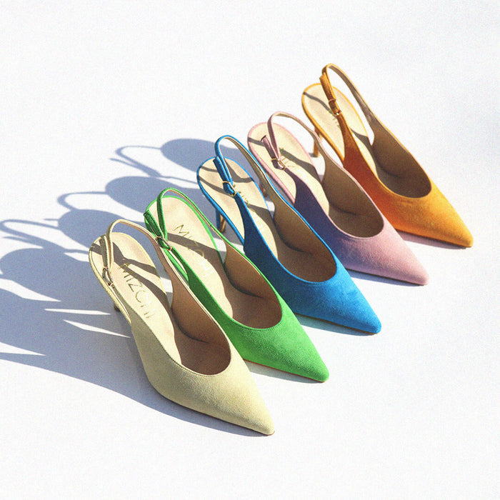 *UK size 2 - GOYA - pink, 9cm heels