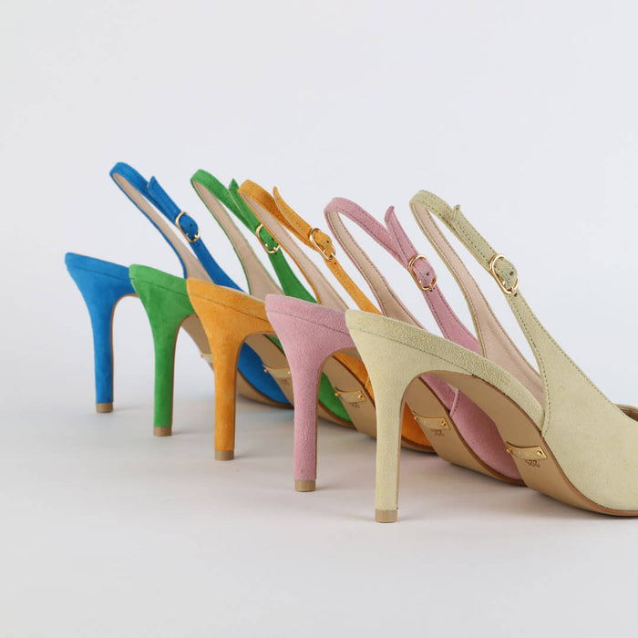 *UK size 2 - GOYA - pink, 9cm heels
