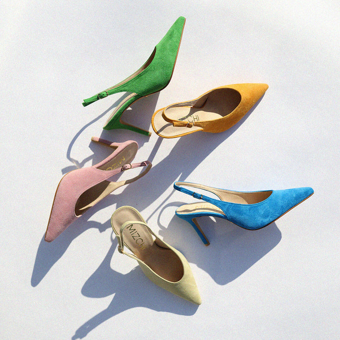 *UK size 2 - GOYA - pink, 9cm heels