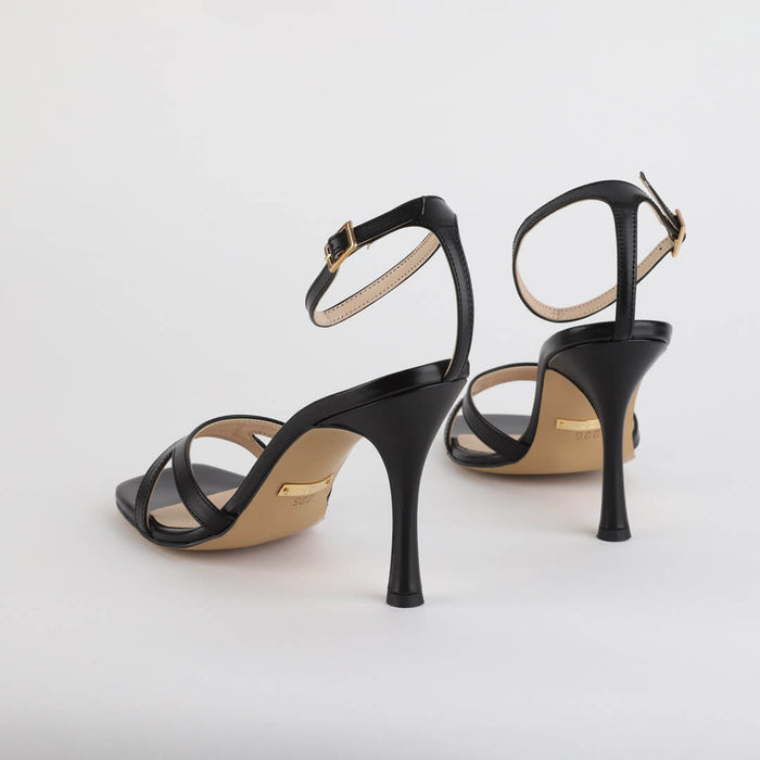 *UK size 2 - VEGAS - gold, 9cm heels