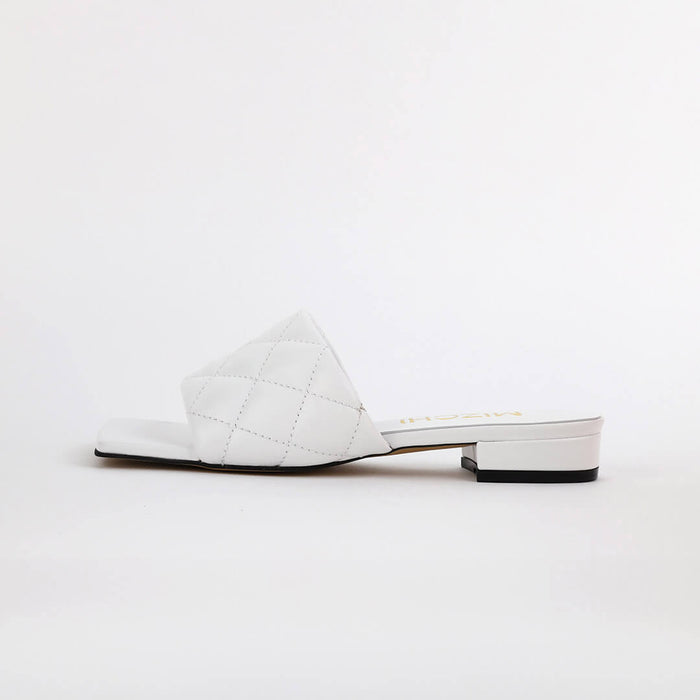 *UK size 2.5 - Aqui - white, 2cm heels
