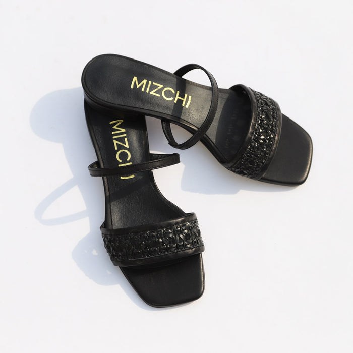 *UK size 2.5 - SELLY SUMMER - white, 1.5cm heels