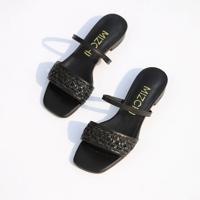 *UK size 2.5 - SELLY SUMMER - white, 1.5cm heels