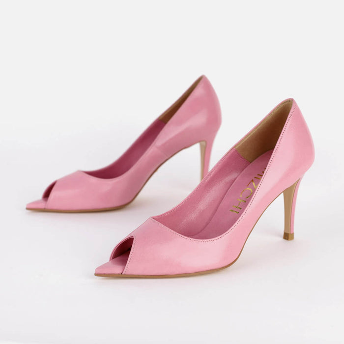 *UK size 3 - DIXIE- baby pink, 9cm heels