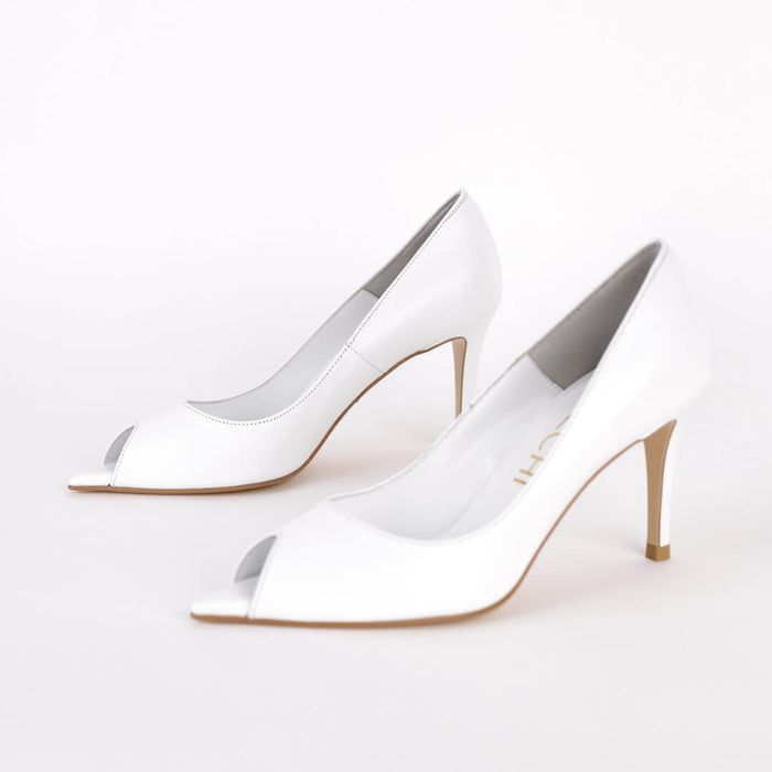 *UK size 3 - DIXIE- baby pink, 9cm heels