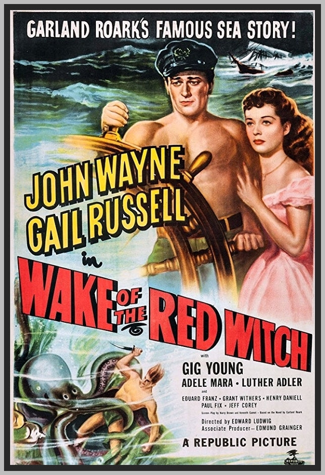 WAKE OF THE RED WITCH - 1948 - WITH JOHN WAYNE - RARE DVD - COLORIZED