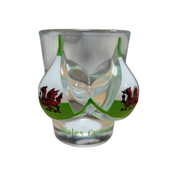 Wales Bikini Boobs Shot Glass (WA1)