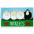Wales Black Sheep Tea Towel 0012