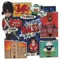 Wales Comic Book 3D Epoxy Magnet (3DEM005)