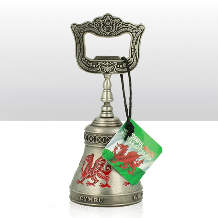 Wales Cymru Dragon Metal Bottle Opener Bell 0012