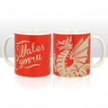Wales Dragon 11oz Glitter Mug 0012