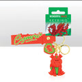 Wales Dragon Rubber 3D Charm Keyring 0012