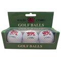 Wales Flag Golf Balls (Pack of 3)