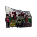 Wales Giant Flag Foil Magnet