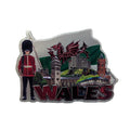 Wales Royal Guard Foil Magnet