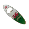 Wales Tri Bottle Opener Magnet (Oval Shape)