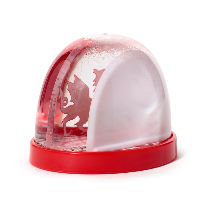 Welsh Dragon Wales (Cymru) Souvenir Medium Glitter Snow Storm