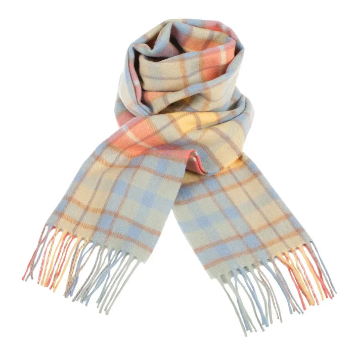 Welsh Woollens 100% Lambswool Scarf Buchanan Ancient