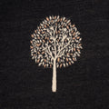 Welsh Woollens Mini Tree Super Soft Stole Black