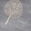 Welsh Woollens Mini Tree Super Soft Stole Grey/Pink