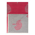 Welsh Woollens Original Tree Super Soft Stole Burgundy/Grey