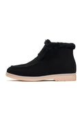 Stylish black Antonia ankle boots, perfect women's winter footwear for the season.