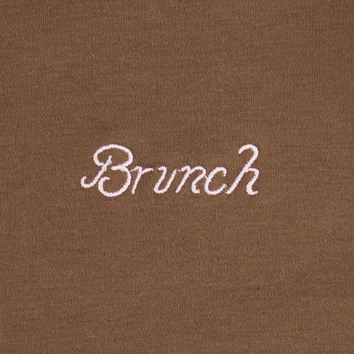 Brunch Women's PJ Set in Espresso & Soft Pink pima cotton, product view 6
