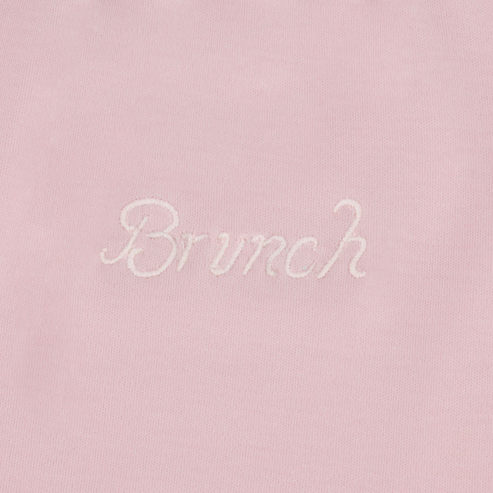 Brunch Women's PJ Set in Soft Pink pima cotton, product view 6